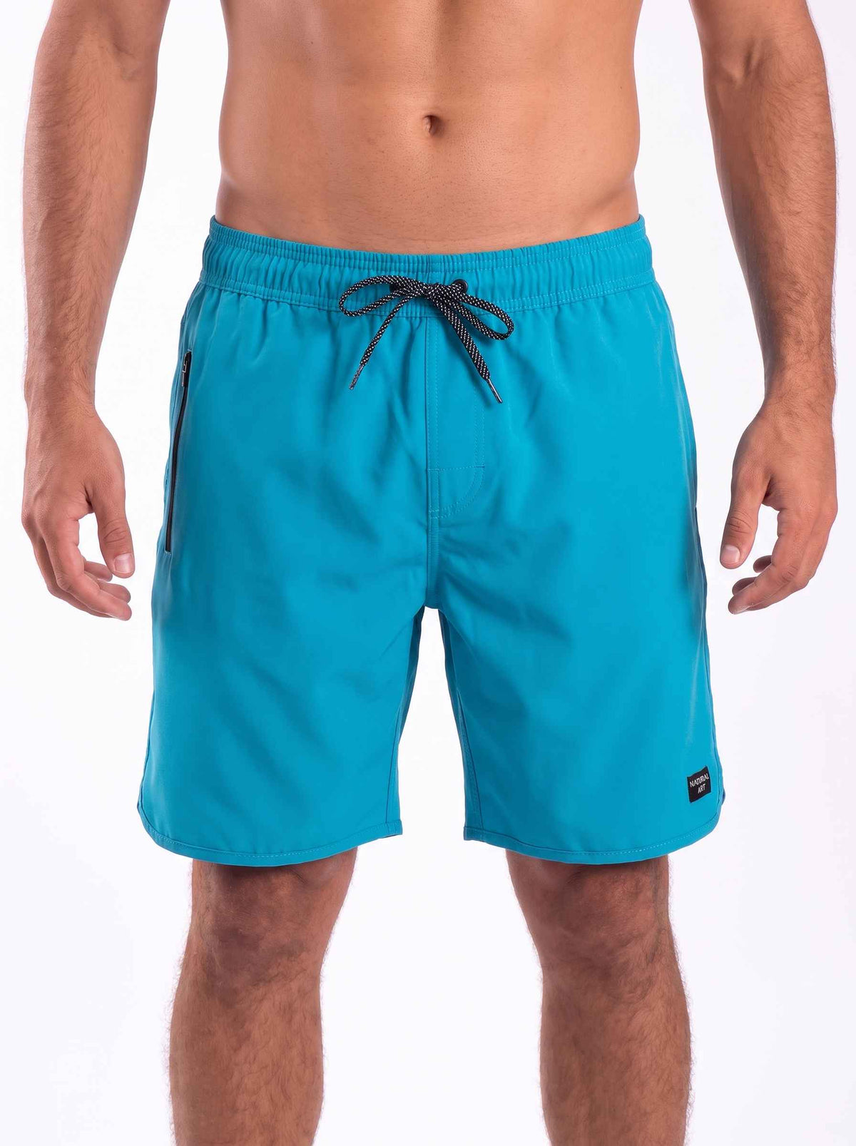 Bermuda Elástico Sport Zip 19"