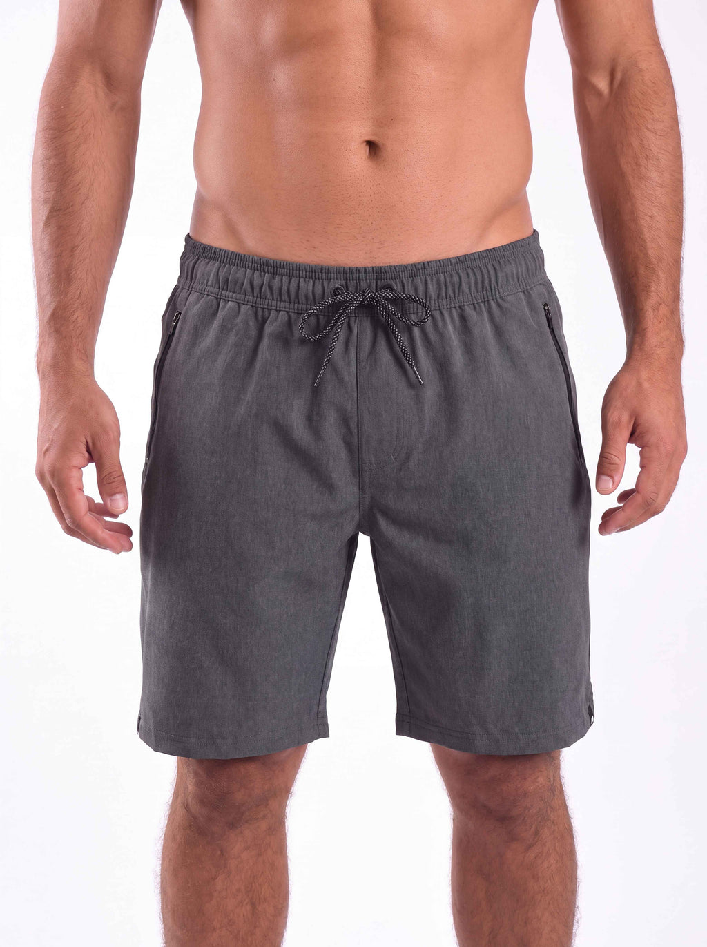 Bermuda Elástico Neo Zip 19" Chumbo
