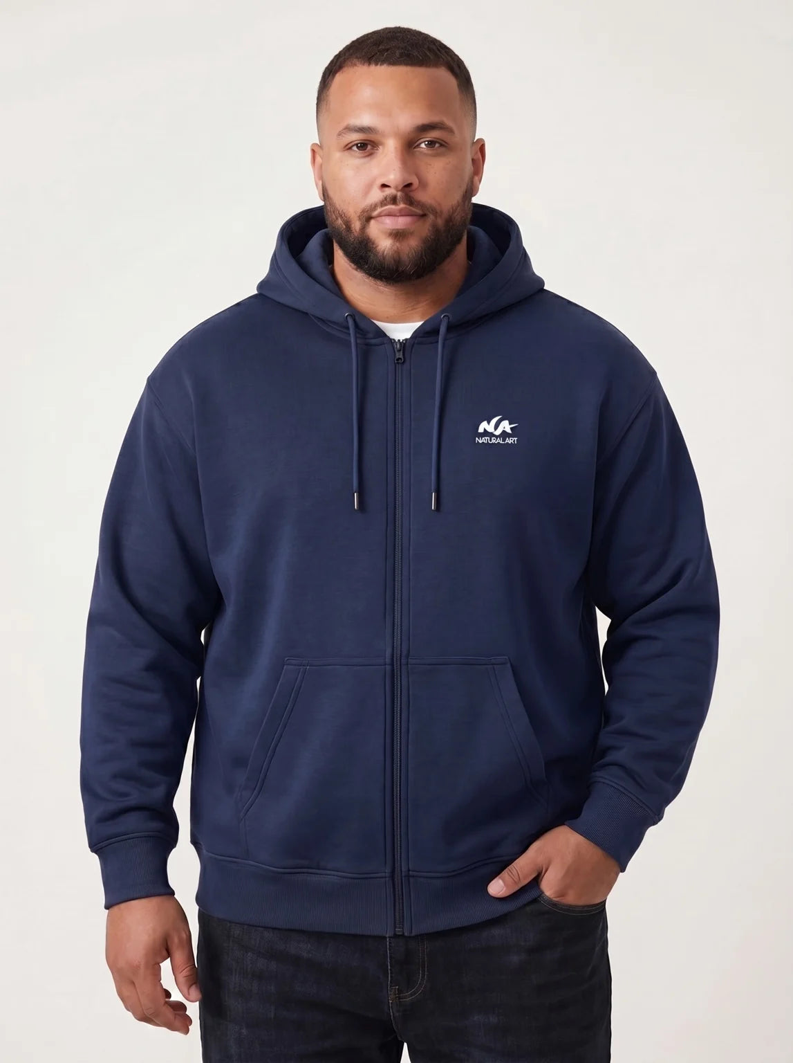 Moletom Cang.Ziper Extra Style Relevo