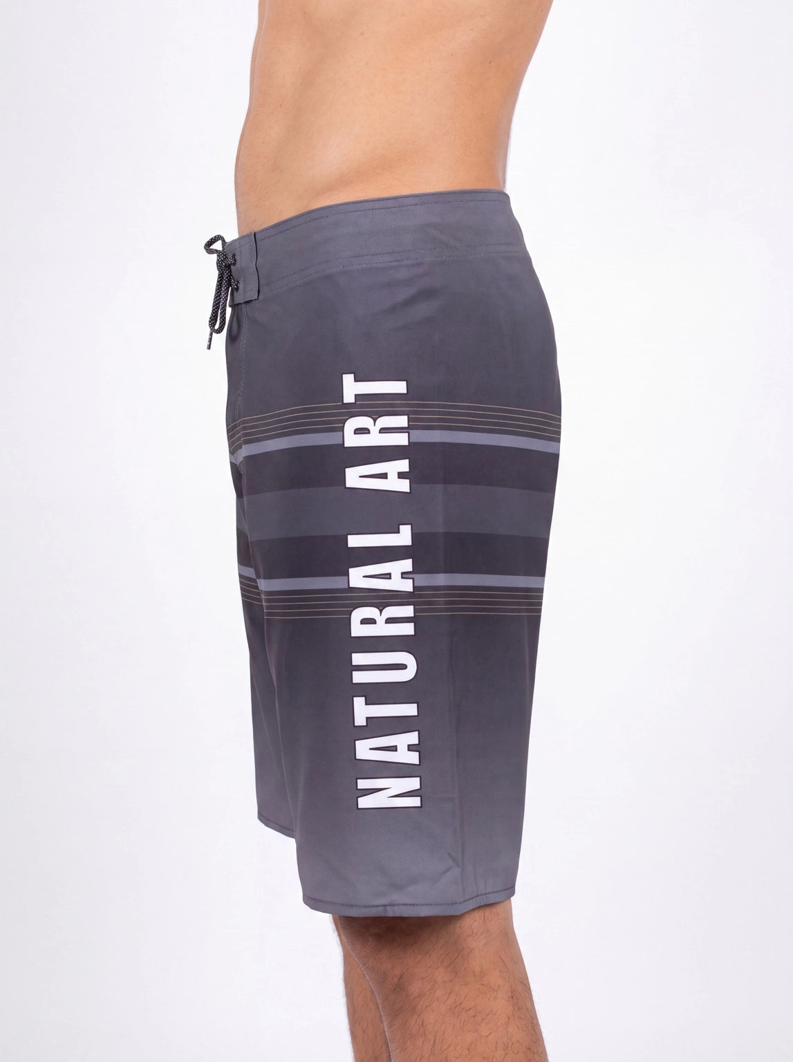 Bermuda Boardshorts Lines 20" Grafite