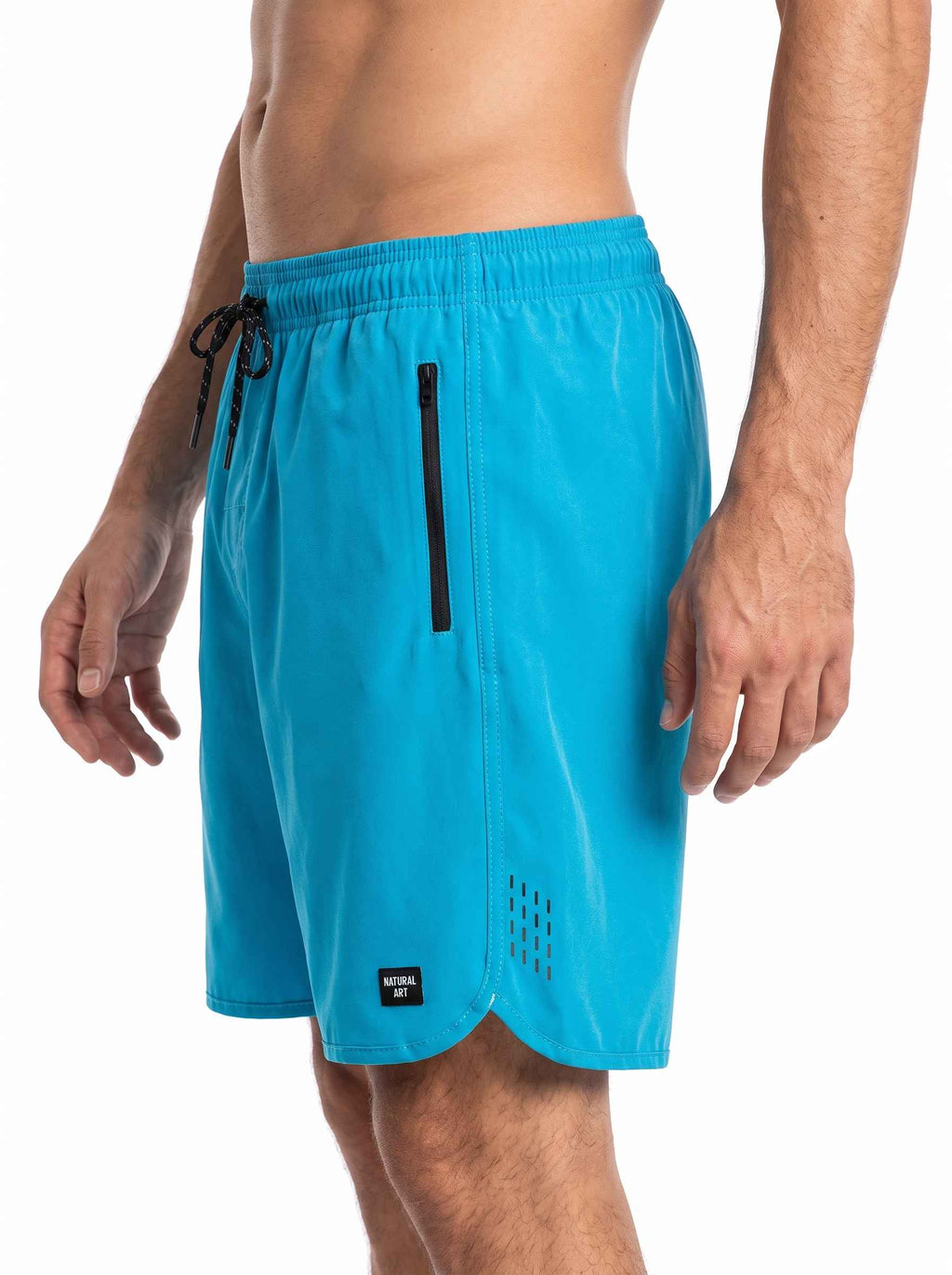 Bermuda Elástico Sport Zip 19"
