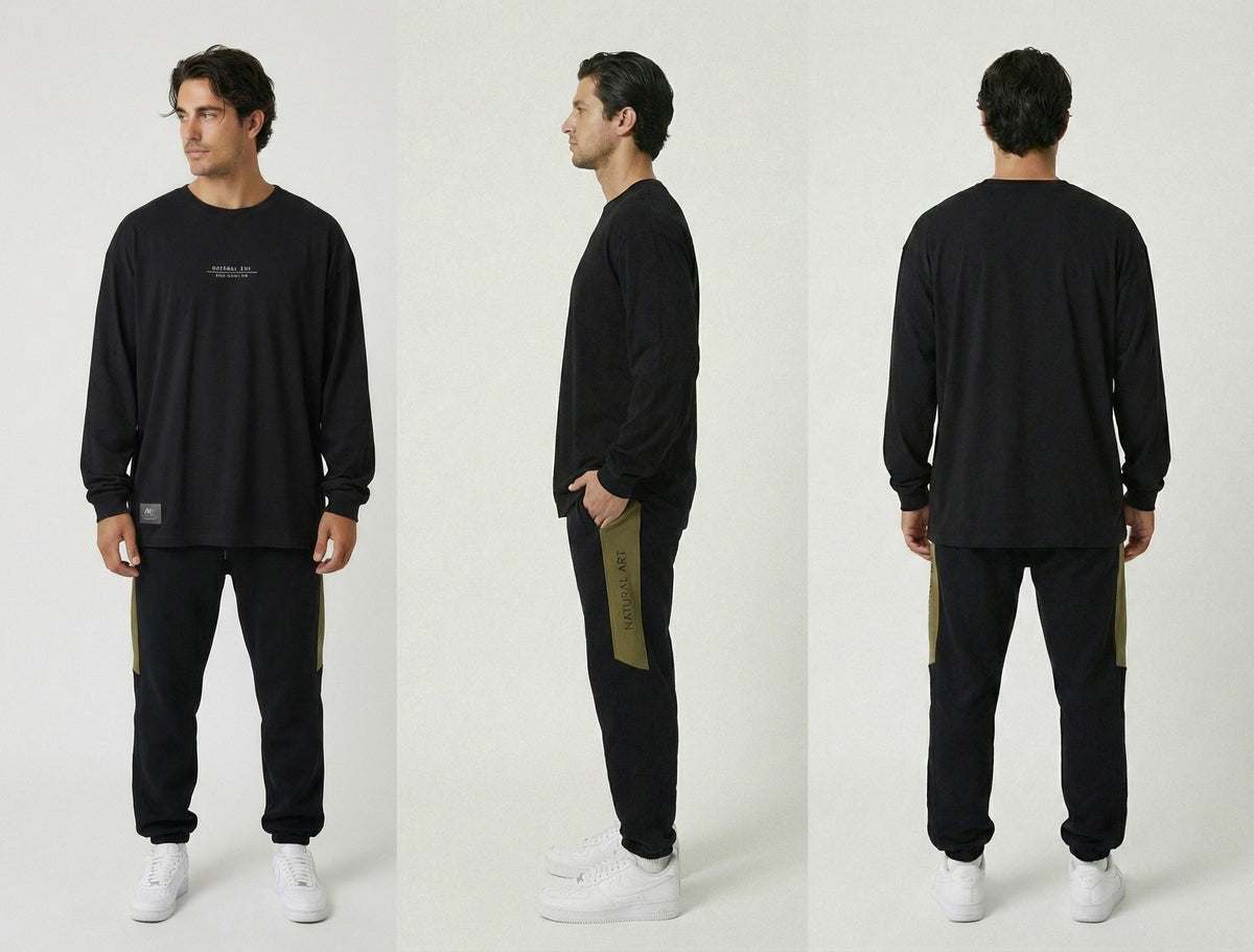 Calça de Moletom Return - Preto