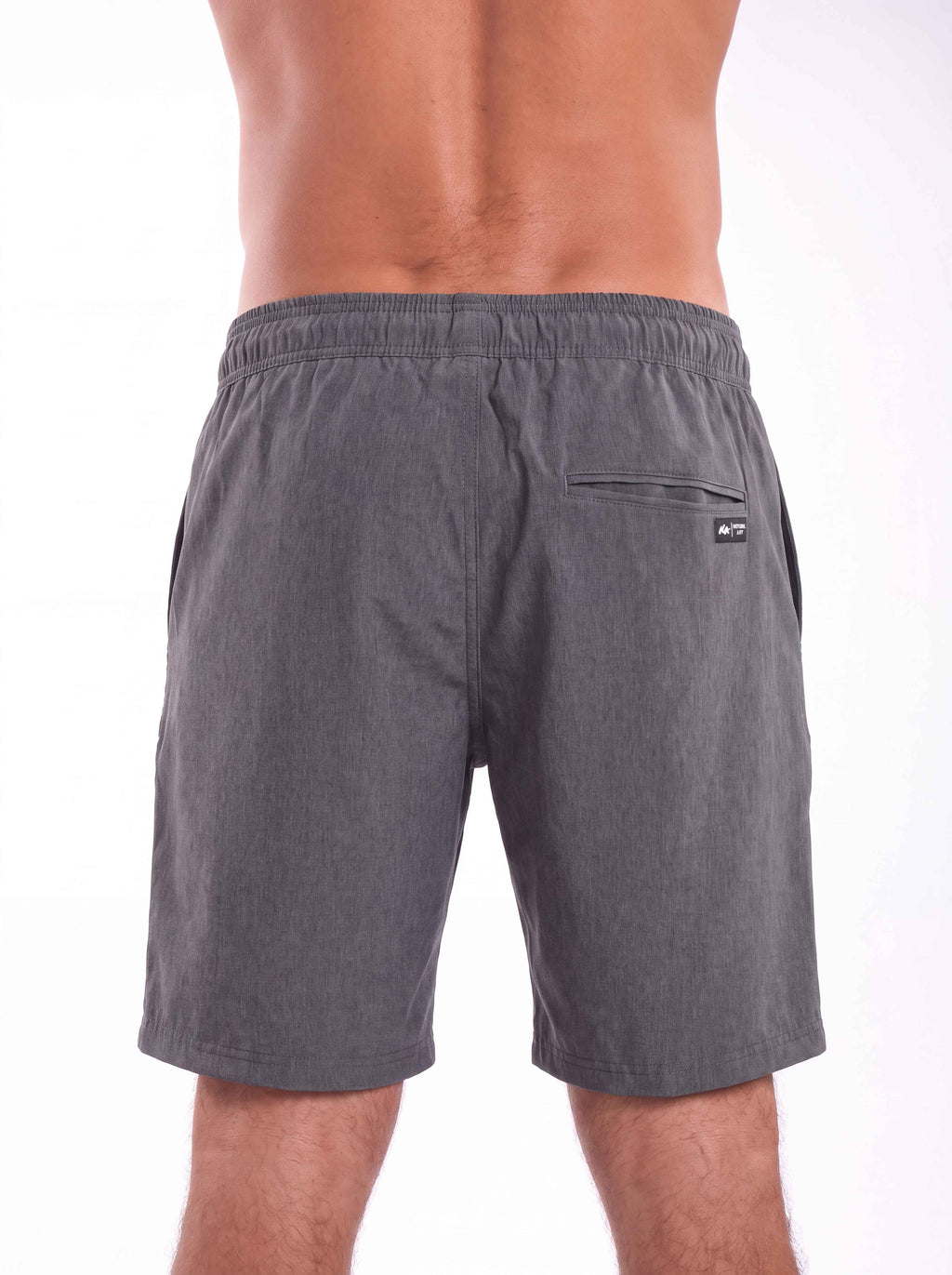 Bermuda Elástico Neo Zip 19" Chumbo