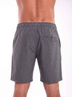 Bermuda Elástico Neo Zip 19" Chumbo