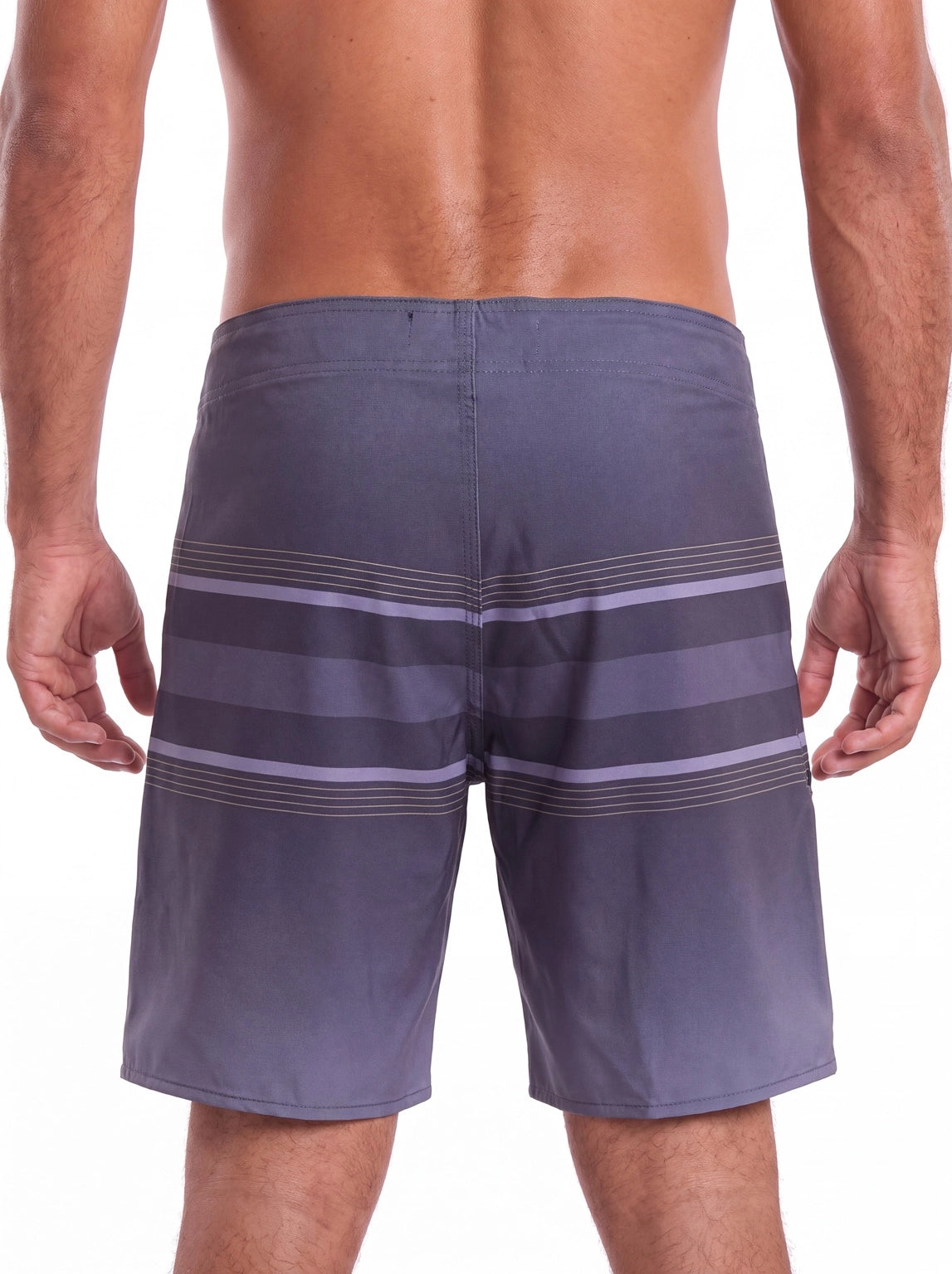Bermuda Boardshorts Lines 20" Grafite