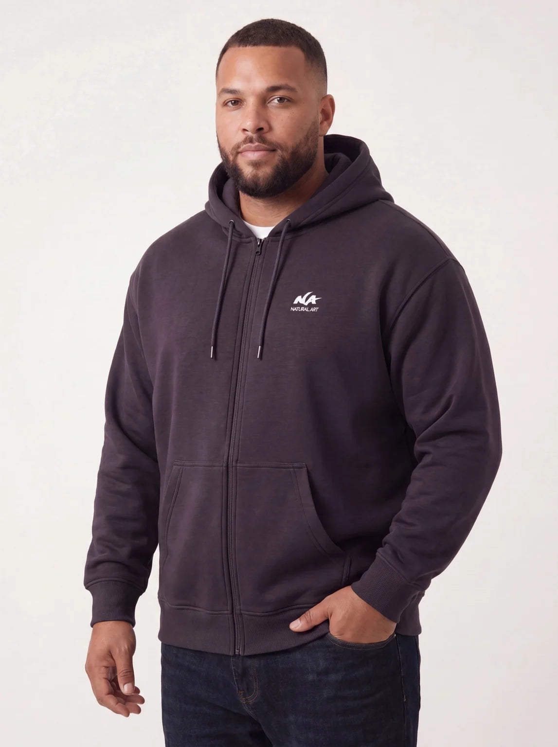 Moletom Cang.Ziper Extra Style Relevo